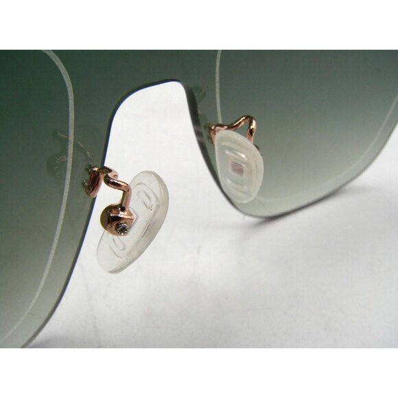 Prive Revaux Shady Business Rimless Sunglasses Rose Gold 142-0-145 w/ Case NWOT - Picture 7 of 11